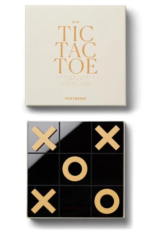 PRINTWORKS Tic-Tac-Toe Board Game in Beige/Multi at Nordstrom | Nordstrom