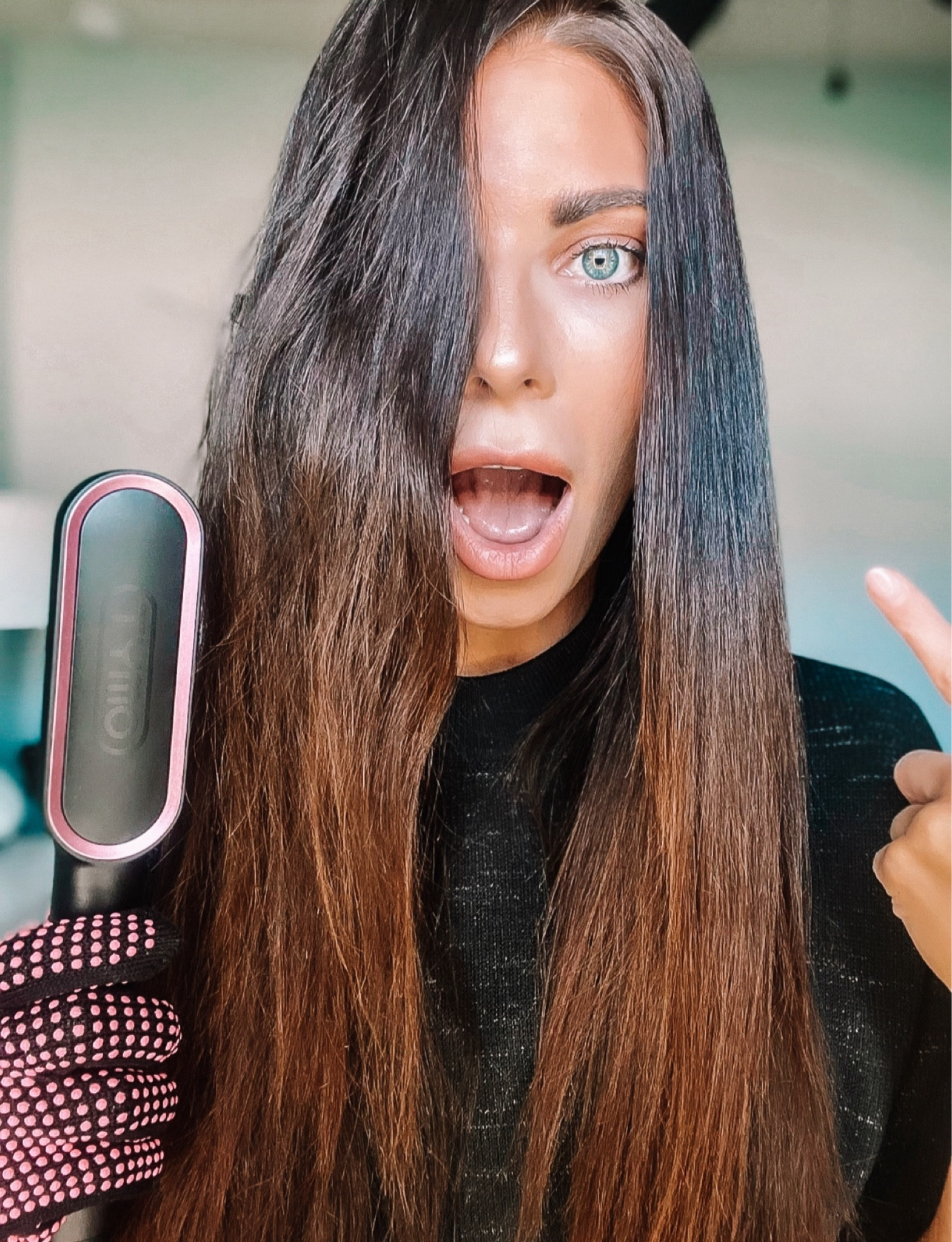 I am BLOWN AWAY by the TYMO hair straightening comb! My hair is very thick and typically takes many pass throughs to get it straight. This is so effortless leaving my hair pin straight and shiny. This is worth every penny! 

#tymo #hairstraightener #hairtool #amazon #amazonfashionfind #hairproduct #amazonbeauty #amazonmusthave #straighthair #hair #straightener #founditonamazon
#LTKsalesalert #hairtools #straighteners #straighteningproduct #cybermonday #blackfriday #blackfridaydeals #hairdryer #straighthair #volumizer 
#LTKbeauty #LTKfindsunder50 #straighthair #hair #hairproducts #tymostraighteningtool

#LTKHoliday #LTKCyberWeek #LTKGiftGuide