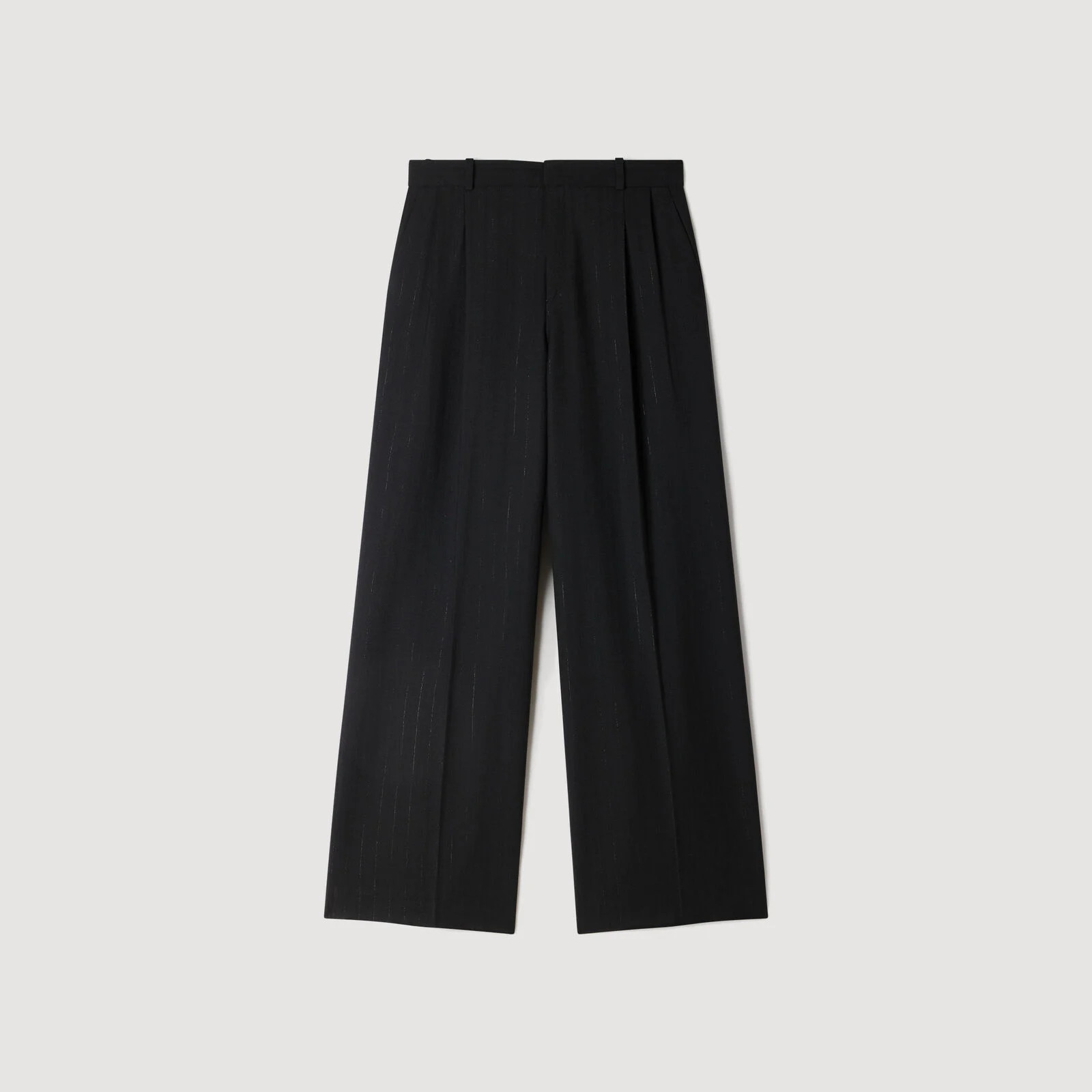 Striped wide-leg trousers | Sandro US | Sandro-Paris US