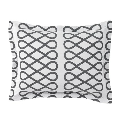 Cococozy Loop Ink Sham (Set of 2) | Wayfair North America
