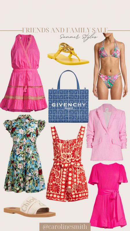 Saks Friends and Family Sale

Summer finds, pink, swimsuit, bikini, Chloe sandals, Givenchy, luxury sale, beach, romper, farm rio, Tory Burch sale 

#LTKsalealert #LTKitbag #LTKshoecrush