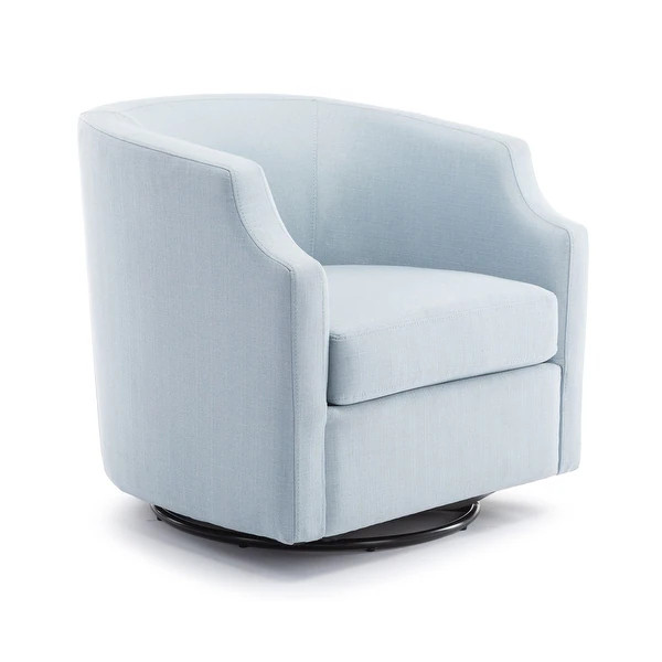 Cayden Swivel Glider Barrel Chair by Greyson Living - Overstock - 31493279 | Bed Bath & Beyond