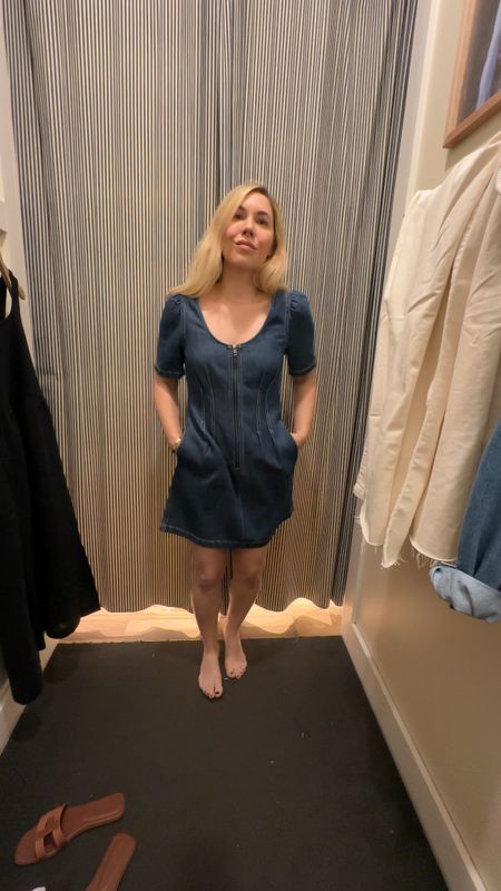 Madewell sale!
This denim dress is a 2 and I definitely needed the 0. I really liked it and I’m ordering the 0

#ltkvideo

Dress
Spring Dress 
Vacation outfit
Date night outfit
Spring outfit
#Itkseasonal
#Itkover40
#Itku


#LTKFindsUnder100 #LTKxMadewell #LTKSaleAlert