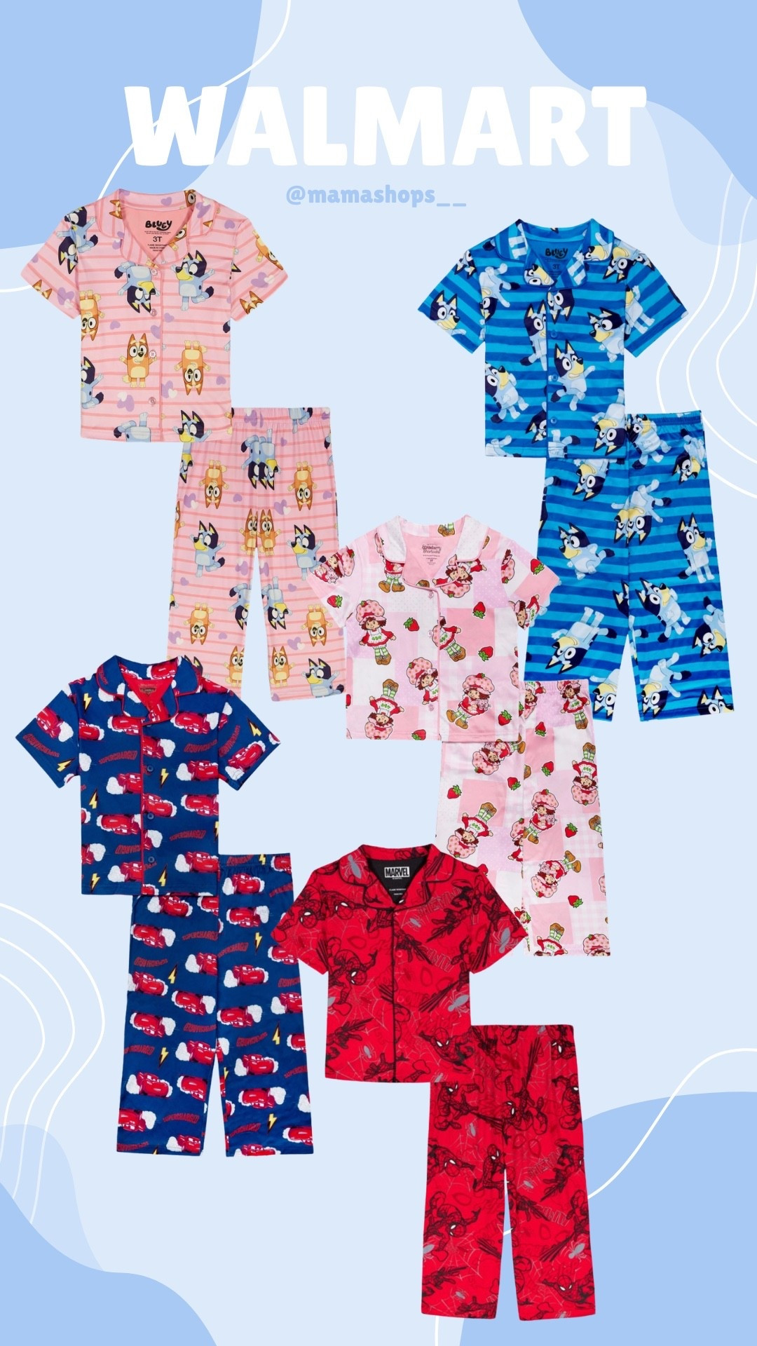 Character pajamas for toddler boys and girls, find them at Walmart !😍👧🏻👦🏻

Go check them out, linking here🔗🛍️

#LTKHome #LTKmomlife #LTKKids
