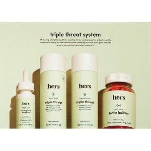 Hers Triple Threat System for Hair Regrowth, 3 CT | CVS