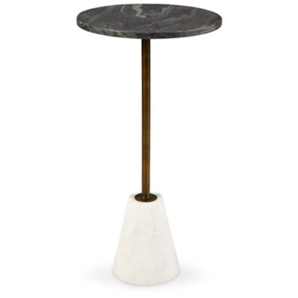 Signature Design by Ashley Caramont Accent Table, Black & White | Walmart (US)