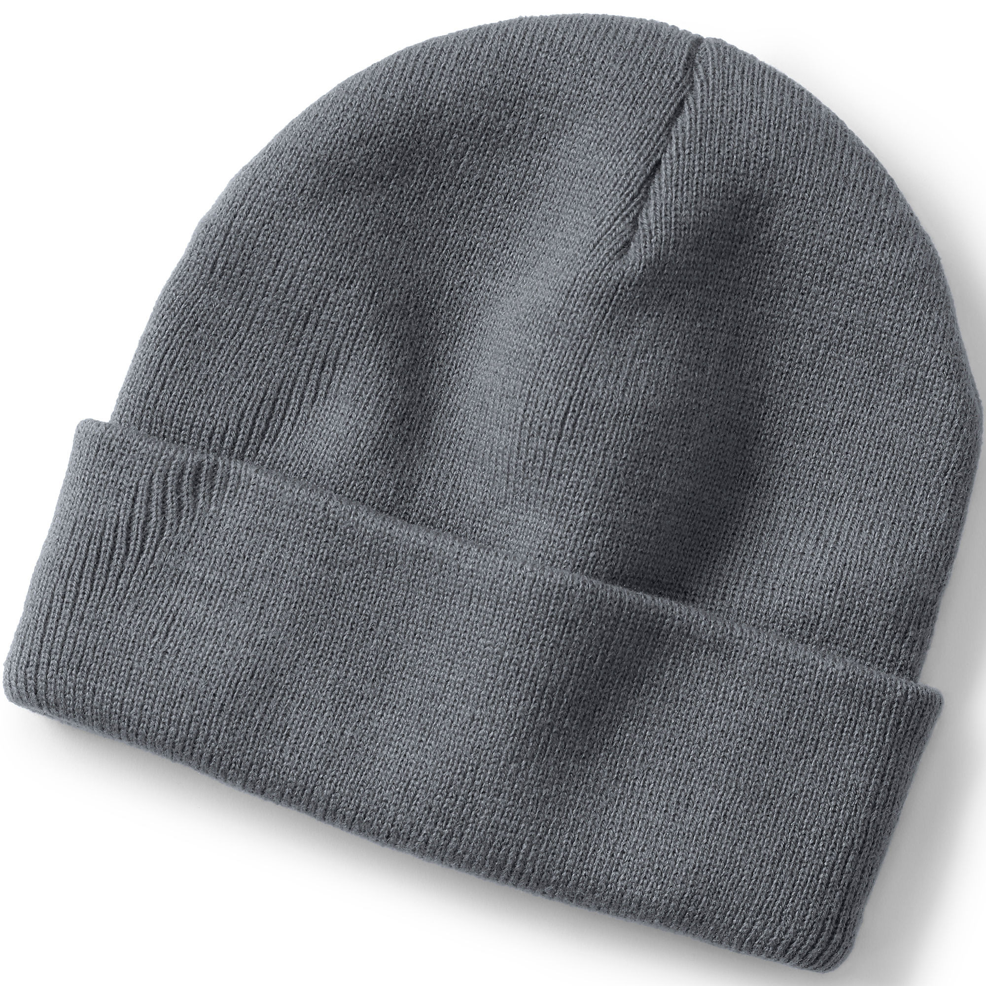 Unisex Knit Cuffed Winter Beanie | Lands' End (US)