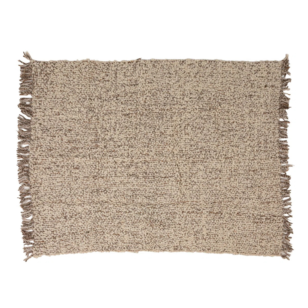Cozy Haven Wool Blend Shag Throw | Wayfair North America