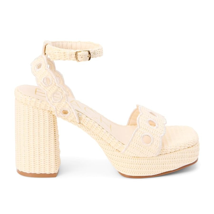 BEACH by Matisse Womens Moorea Block Platform Ankle Strap Casual Sandals Casual High Heel 3" & Up... | Amazon (US)