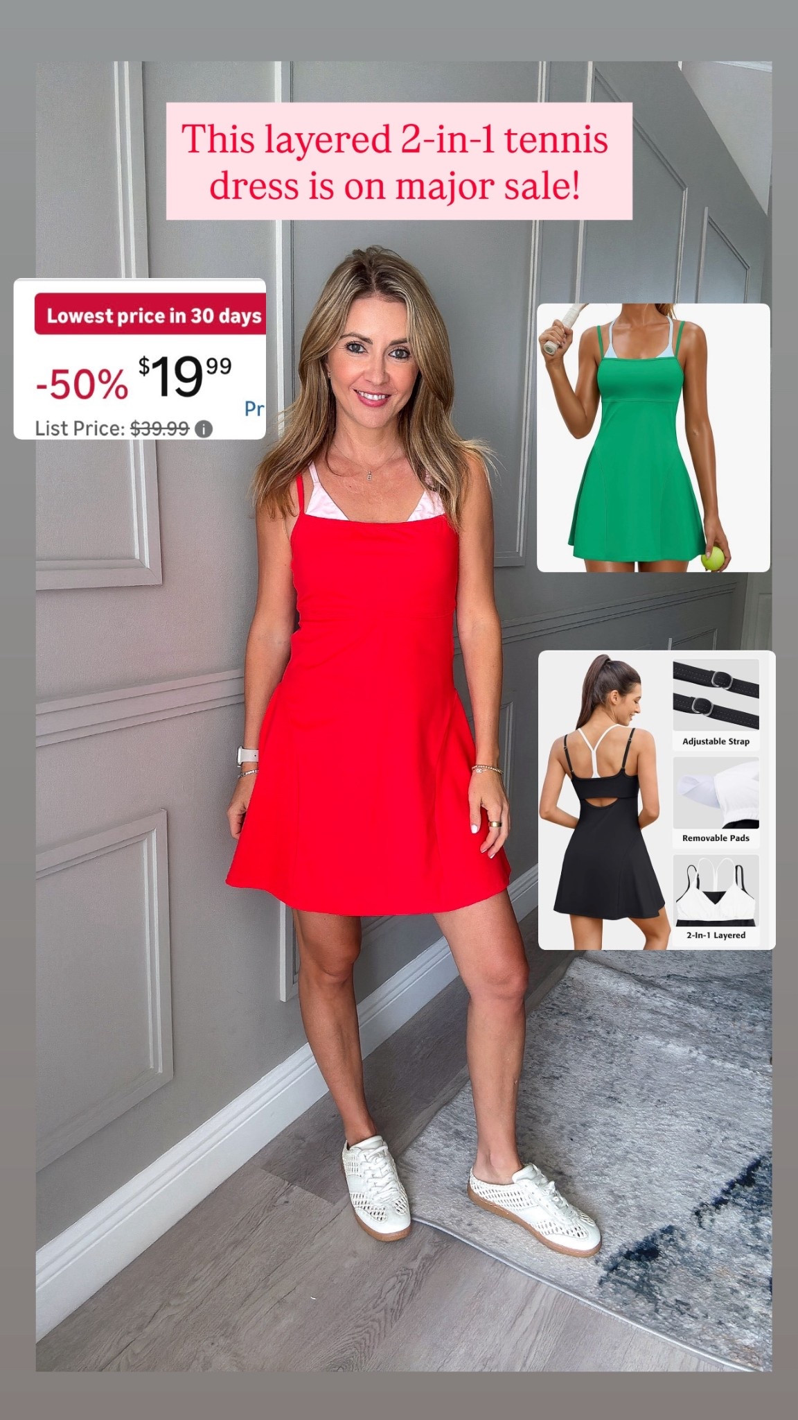2-in-1 tennis dress look do less on major sale!


#LTKSaleAlert #LTKActive #LTKgrwm