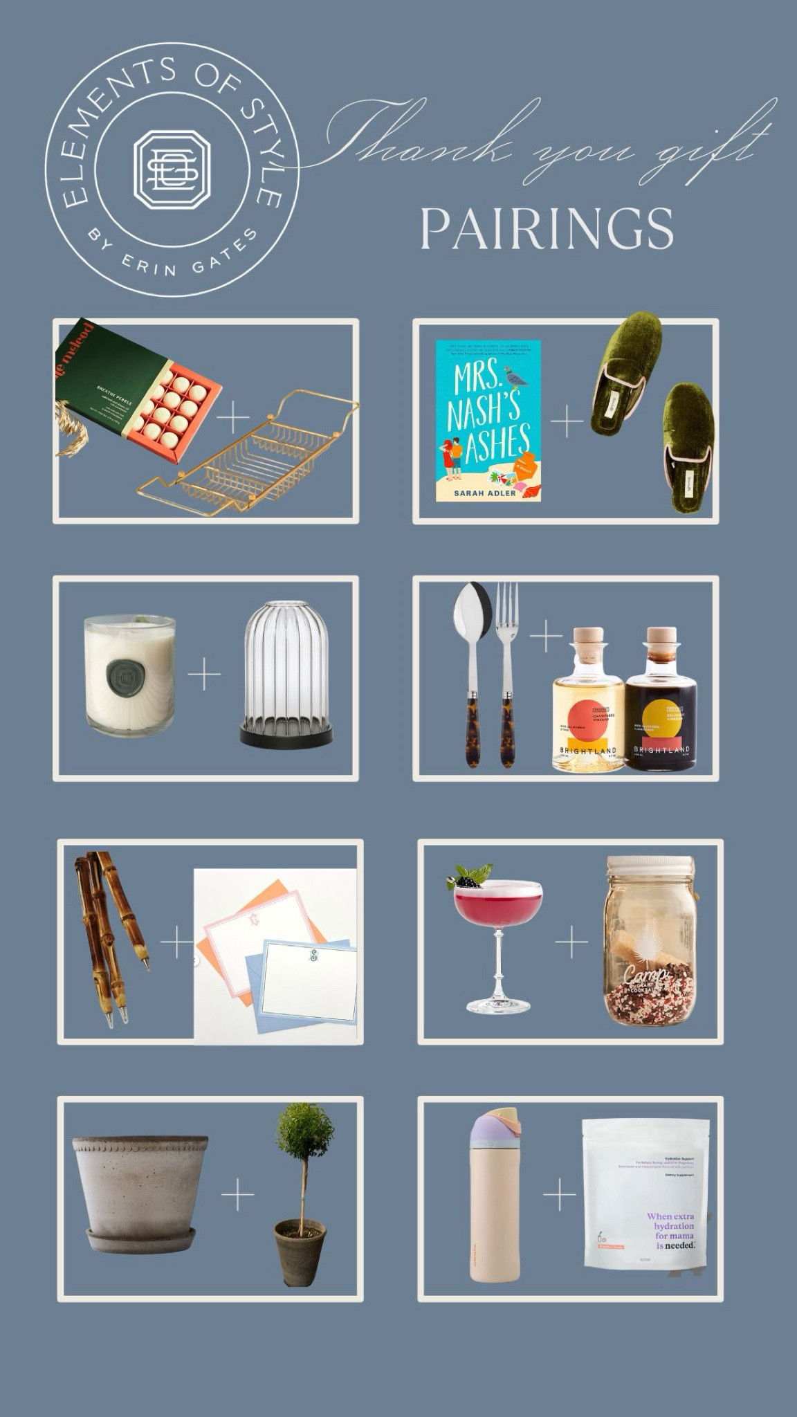 At this time of year, there are so many people to give thanks to – from teachers and caretakers to delivery people to hosts. Here’s a round up of thoughtful thank you gift pairings for everyone on your list!

#LTKGiftGuide