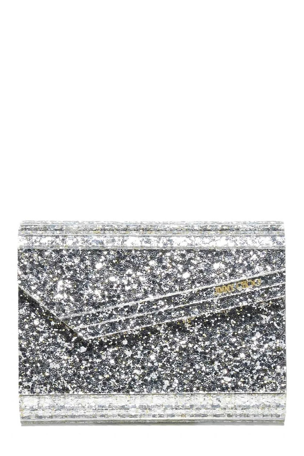 Jimmy Choo Candy Glitter Clutch Bag | Cettire Global