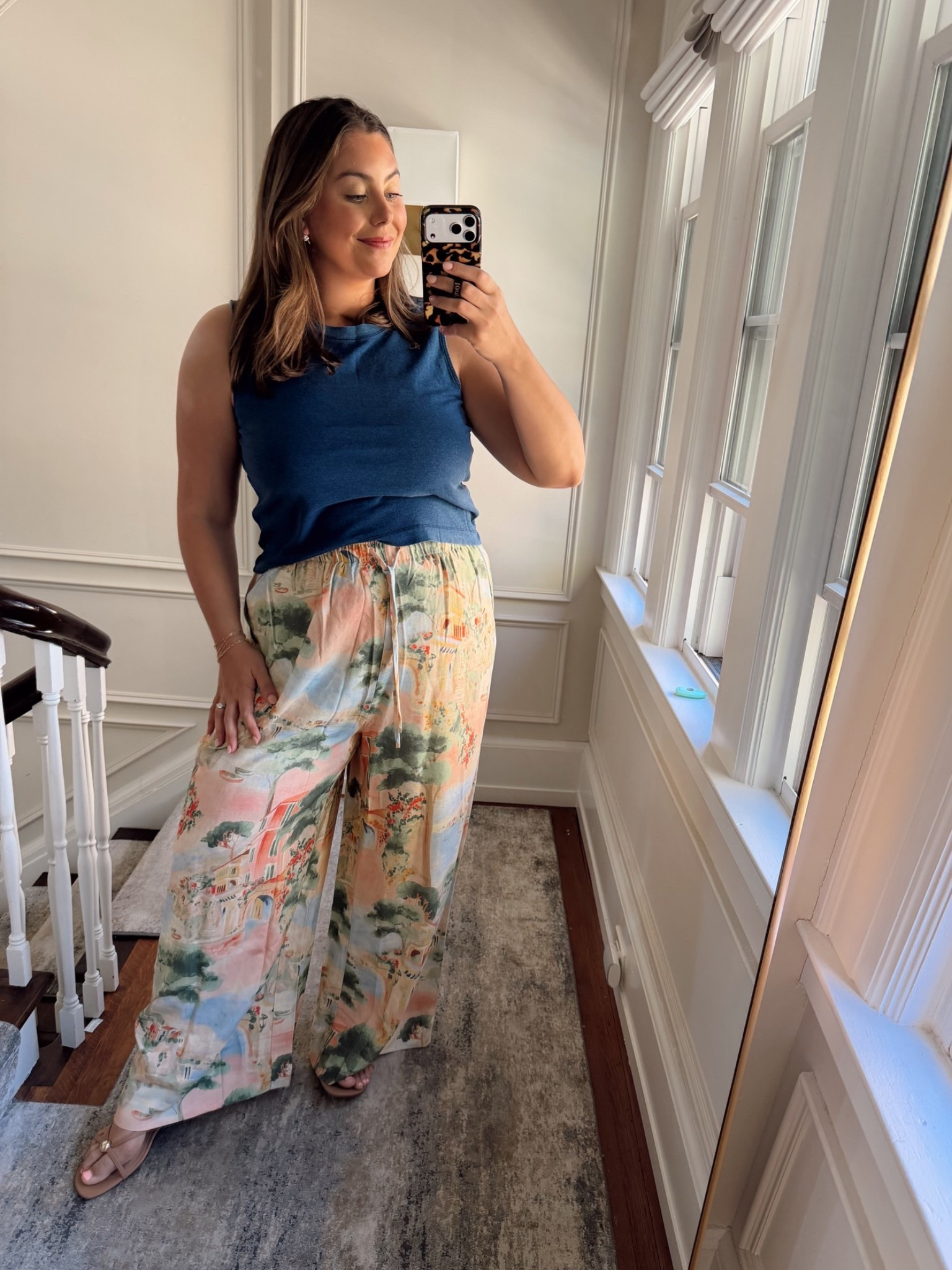 Wearing size XL in top & 16/S in pants.

#LTKootd #LTKSeasonal #LTKMidsize