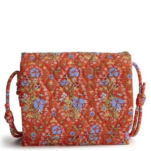 Vera Bradley Premium Cotton Baird Hipster Crossbody Bag, Garden Paisley | Amazon (US)