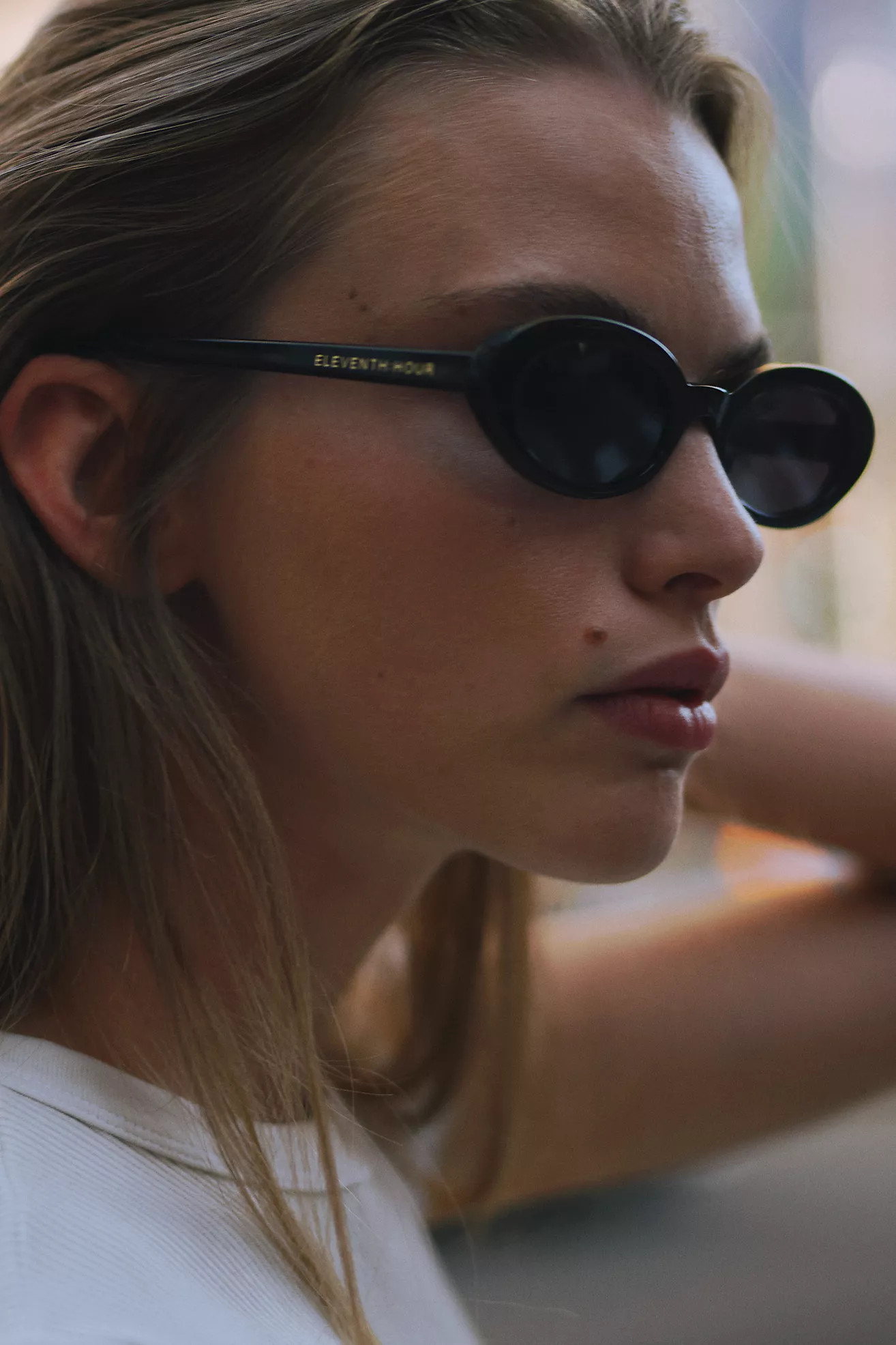 Eleventh Hour Oval Polarized Sunglasses | Anthropologie (US)