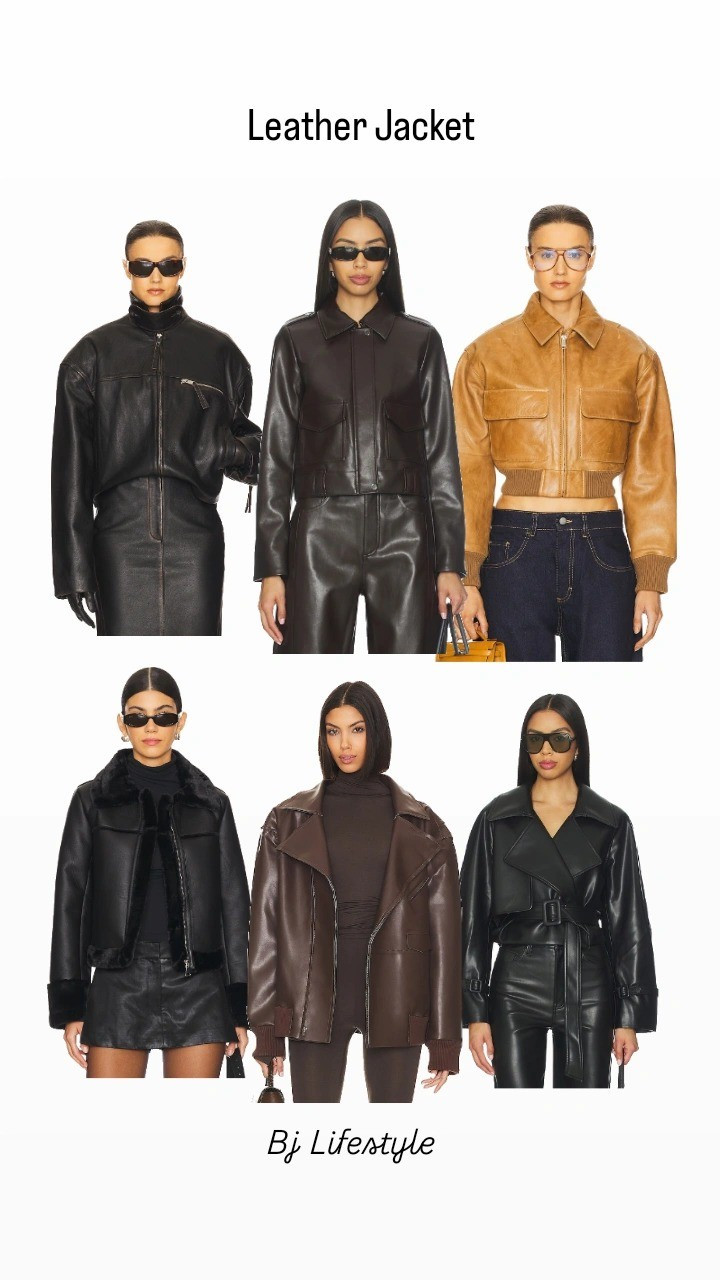 Leather Jacket Collection #Ltkjackets #Leatherjack #Fauxleather #Blackjacket #Brownjacket

#LTKCyberWeek #LTKHoliday #LTKSeasonal