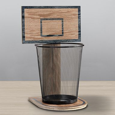 Basketball Hoop Trash Can | Pottery Barn Teen