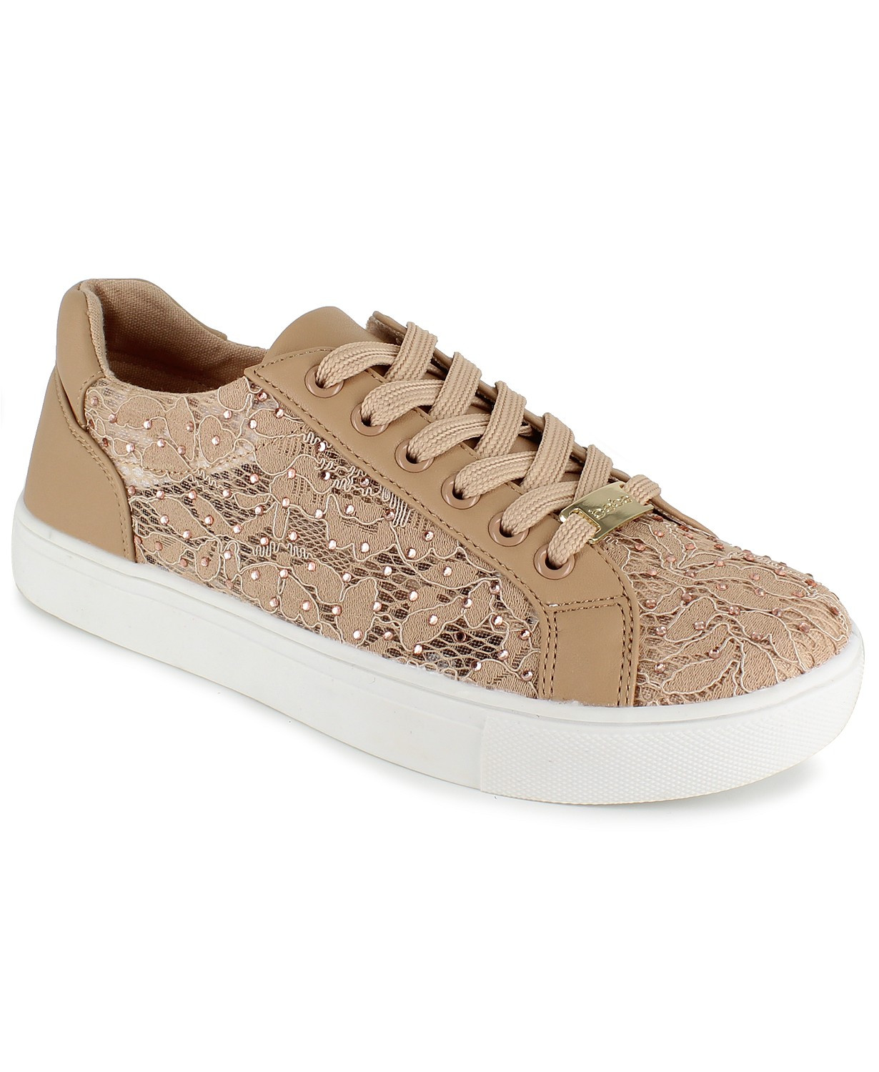 bebe Women's Chiara Lace Sneaker & Reviews - Athletic Shoes & Sneakers - Shoes - Macy's | Macys (US)