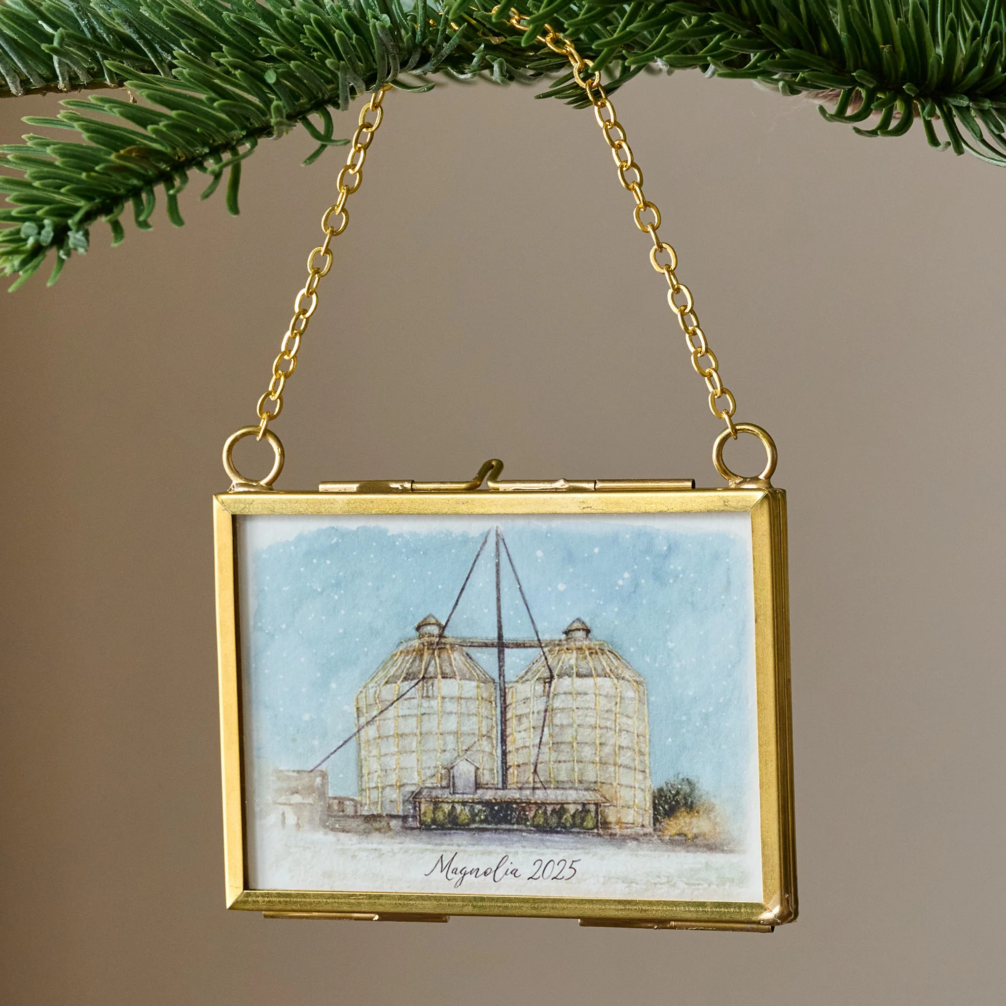 Magnolia 2025 Limited Edition Mini Framed Ornament by Tabitha Paige | Magnolia