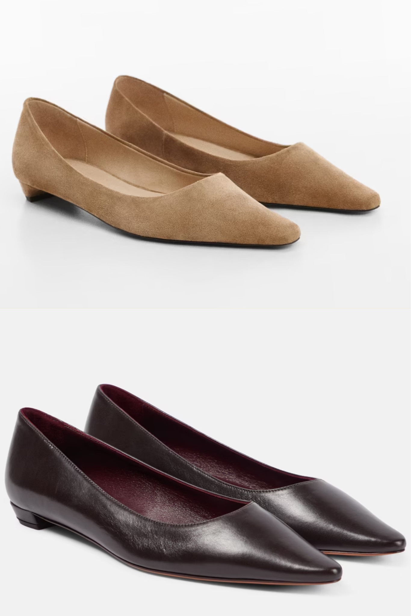 Am I the only one obsessed over The Row Claudette shoes? I guess I am in full scale Spring shopping mood. Also I wanted to share with you this gorgeous suede pair of pointed toe shoes that are basically the perfect dupe. What do you think?

#LTKstyletip #LTKshoecrush #LTKSeasonal