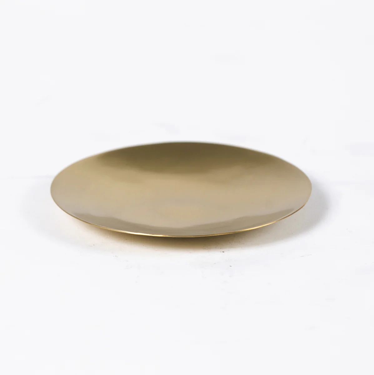 Petite Brass Catch-All Plate | Stoffer Home