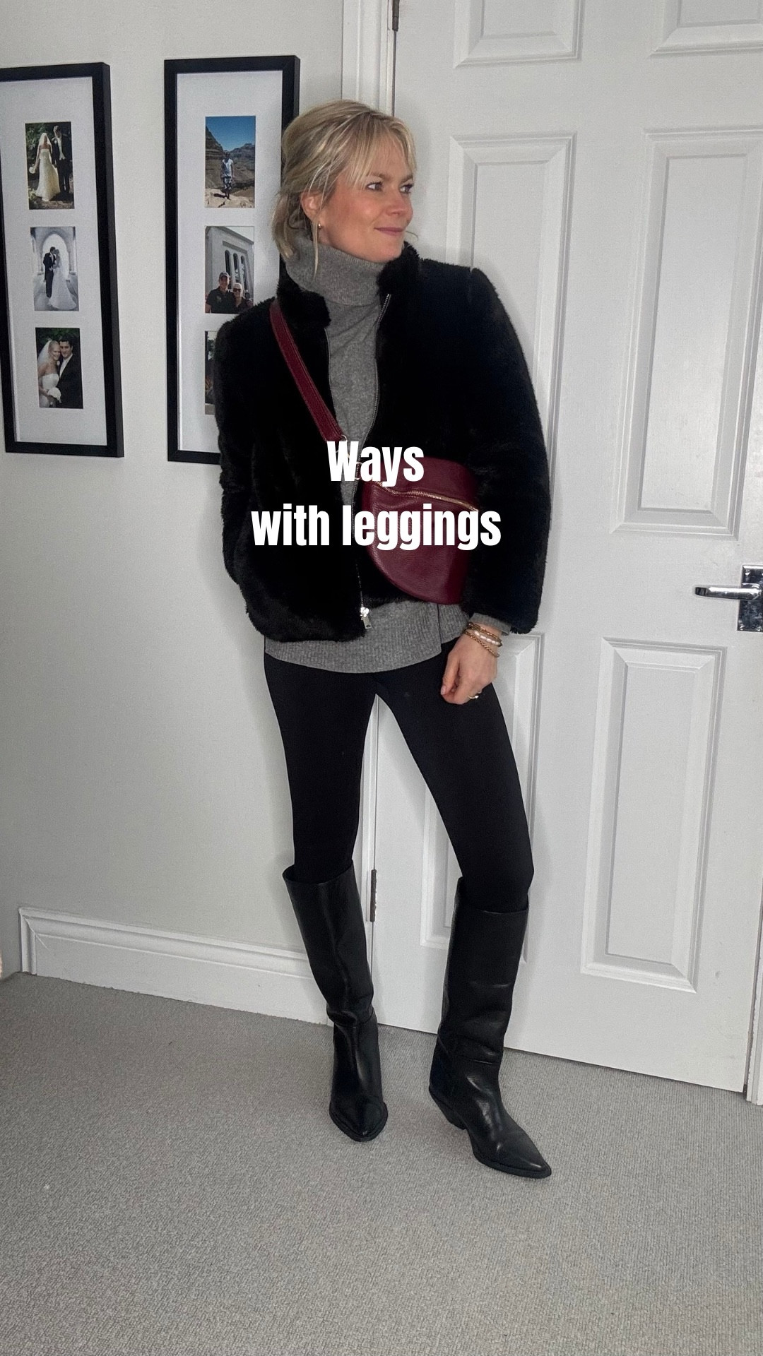 You don’t have just stick to a sweatshirt and trainers when it comes to leggings… play around with adding different smarter elements and you’ll have lots more outfits to work with. 

These leggings are the ones I have lived in for years and love. Would recommend sizing up if between sizes  

Leggings 
Winter outfits 
Cosy outfits 

#LTKuk #LTKwinter #LTKstyletip