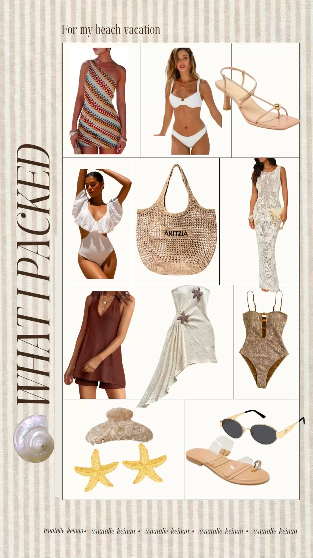 Everything I wore in my trip! Vacation outfits. Beach outfits. Swim coverups  


#LTKTravel #LTKSeasonal #LTKgrwm
