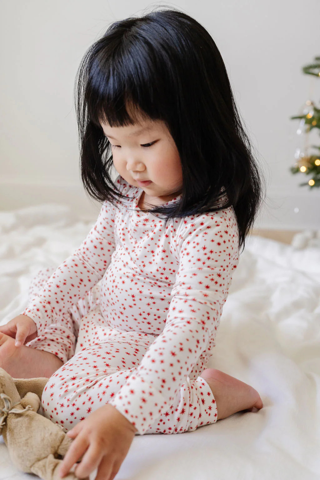 PJ Set in Merry Starlight | Plain Jane