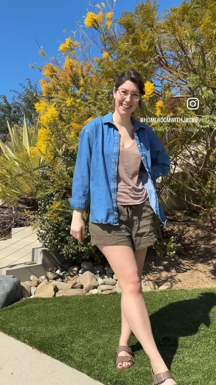 75 hard style challenge, day 61

First day in Malibu!

Target denim shirt, linked similar
Everlane air cami
Target high rise linen shorts
Birkenstocks

Tall girl style, travel outfit, california, spring outfit, los angeles, curvy, wide hips, hourglass, summer outfit, casual style

#LTKfindsunder50 #LTKstyletip #LTKtravel