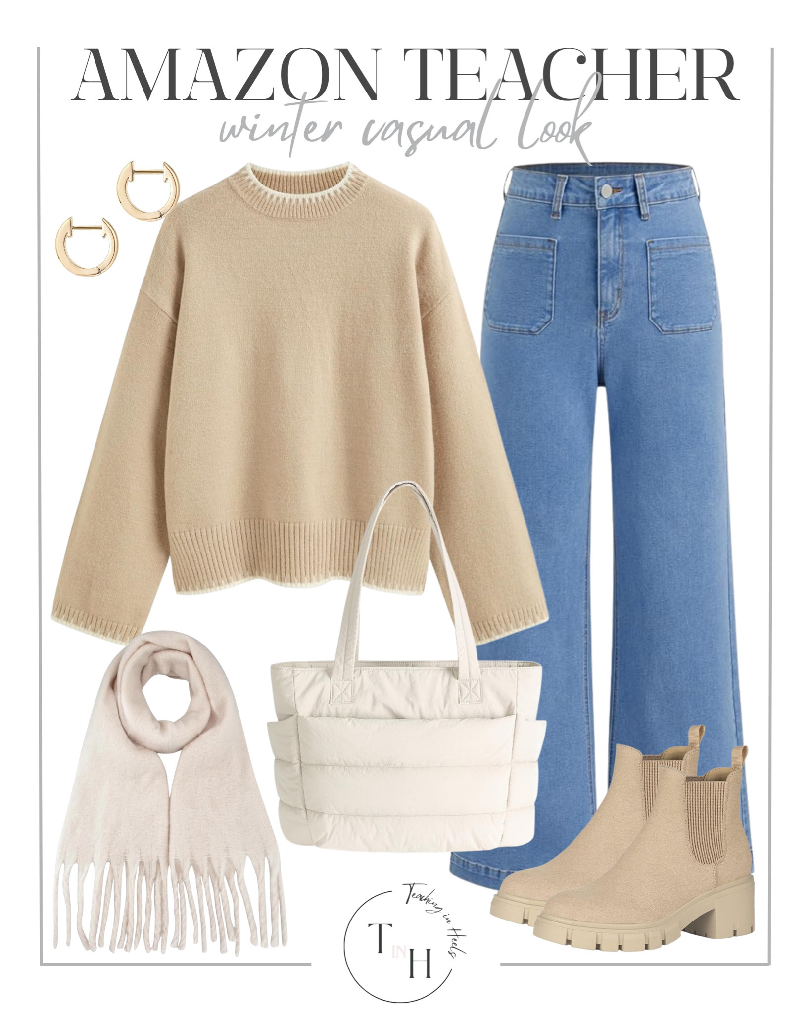 Amazon winter teacher casual look

winter fashion essentials
cold weather style trends
cozy knitwear and layers
chic outerwear looks
neutral winter outfits
elevated casual winter style
classic boots and coats
everyday cold weather outfits
timeless winter wardrobe
layered seasonal fashion looks

#LTKSeasonal #LTKSaleAlert