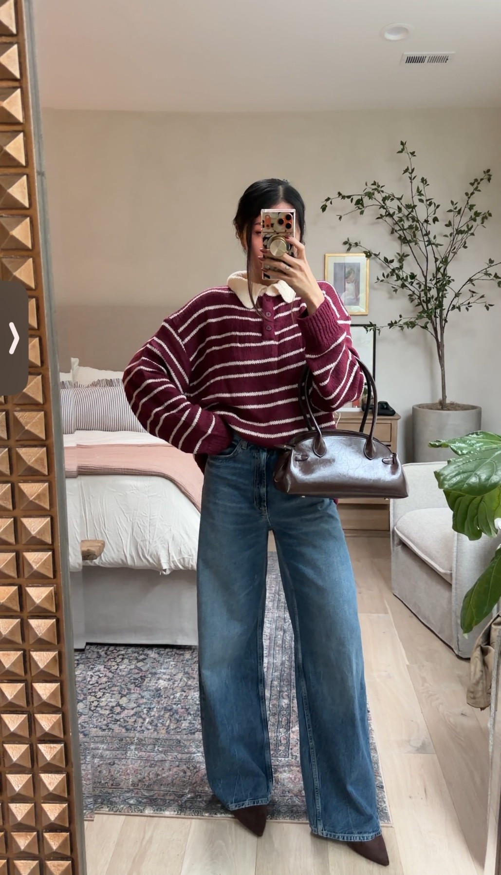 Zara suede jacket look for less - medium
Zara denim - tts 27
Top - small/medium

Amazon fashion 




#LTKSaleAlert #LTKHoliday #LTKgrwm