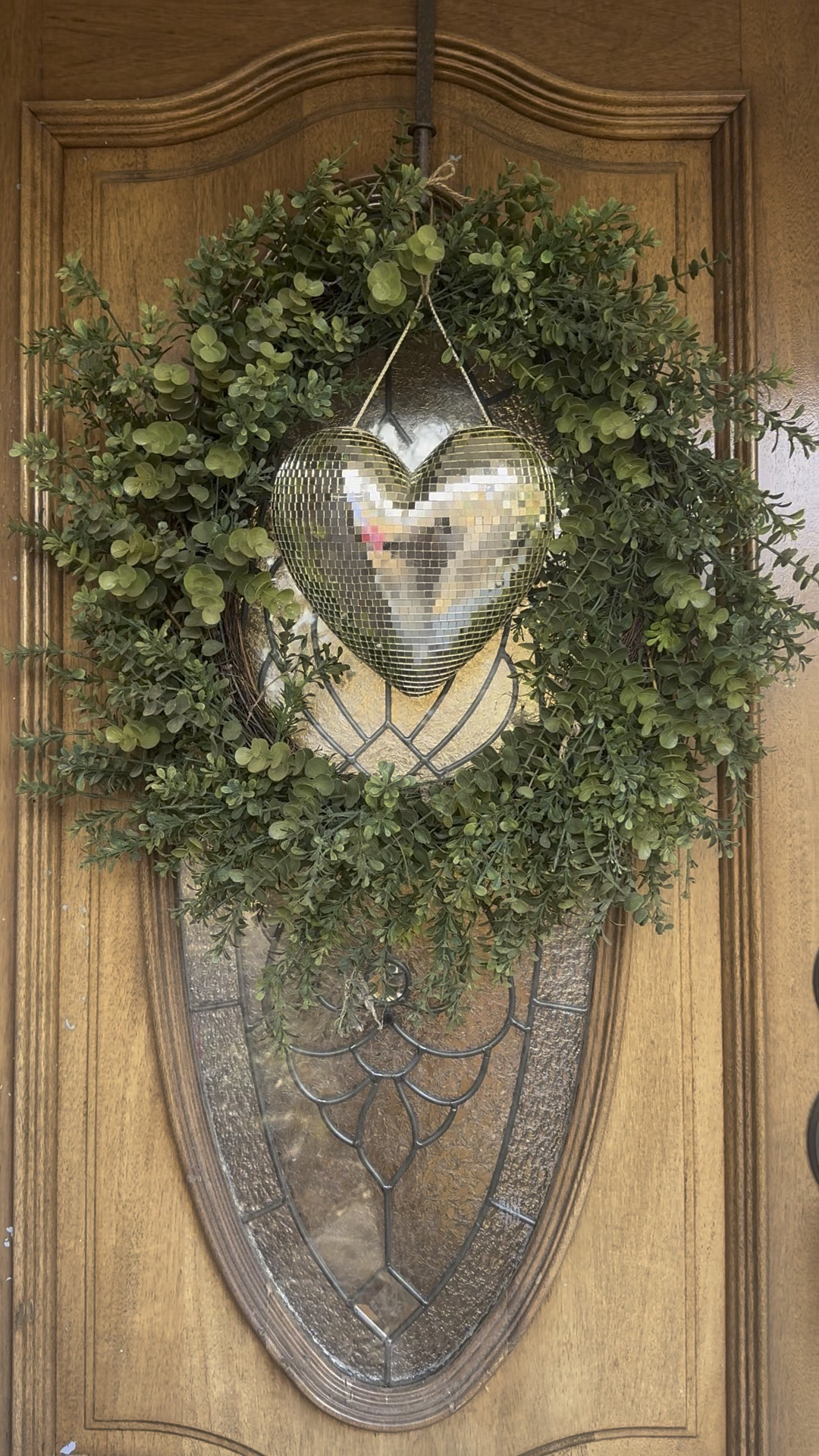 Because everyone needs a heart shaped disco ball hanging on their front door.❤️🪩

#LTKSeasonal #LTKHome #LTKWatchNow