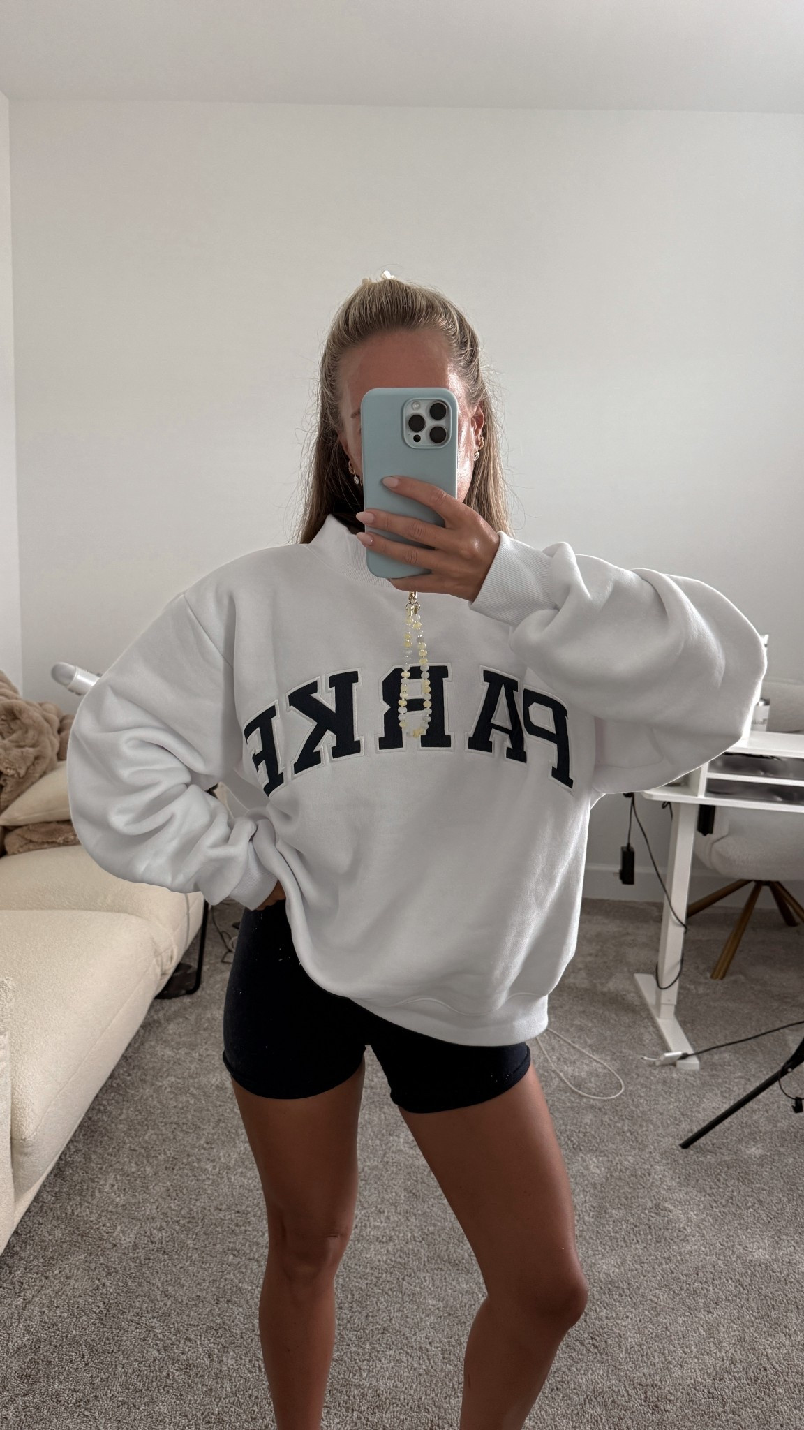 New Parke mockneck paired with FPMovement navy running shorts! 

Small in shorts. Went with L/XL in the mockneck for an oversized look. 

Parke varsity mockneck, Parke og mockneck, running shorts, athleisure, 

#LTKActive