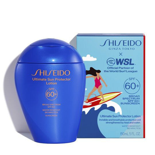 Limited-Edition World Surf League Ultimate Sun Protector Lotion SPF 60+ | Shiseido