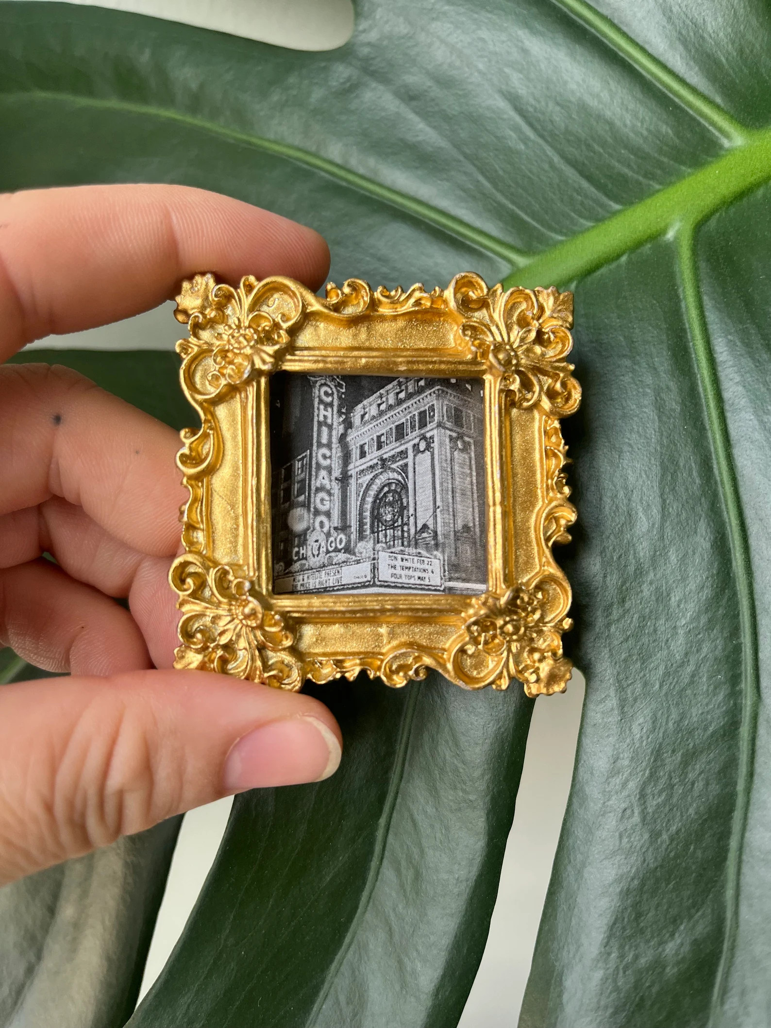 Chicago Tiny Framed Magnets - Etsy | Etsy (US)