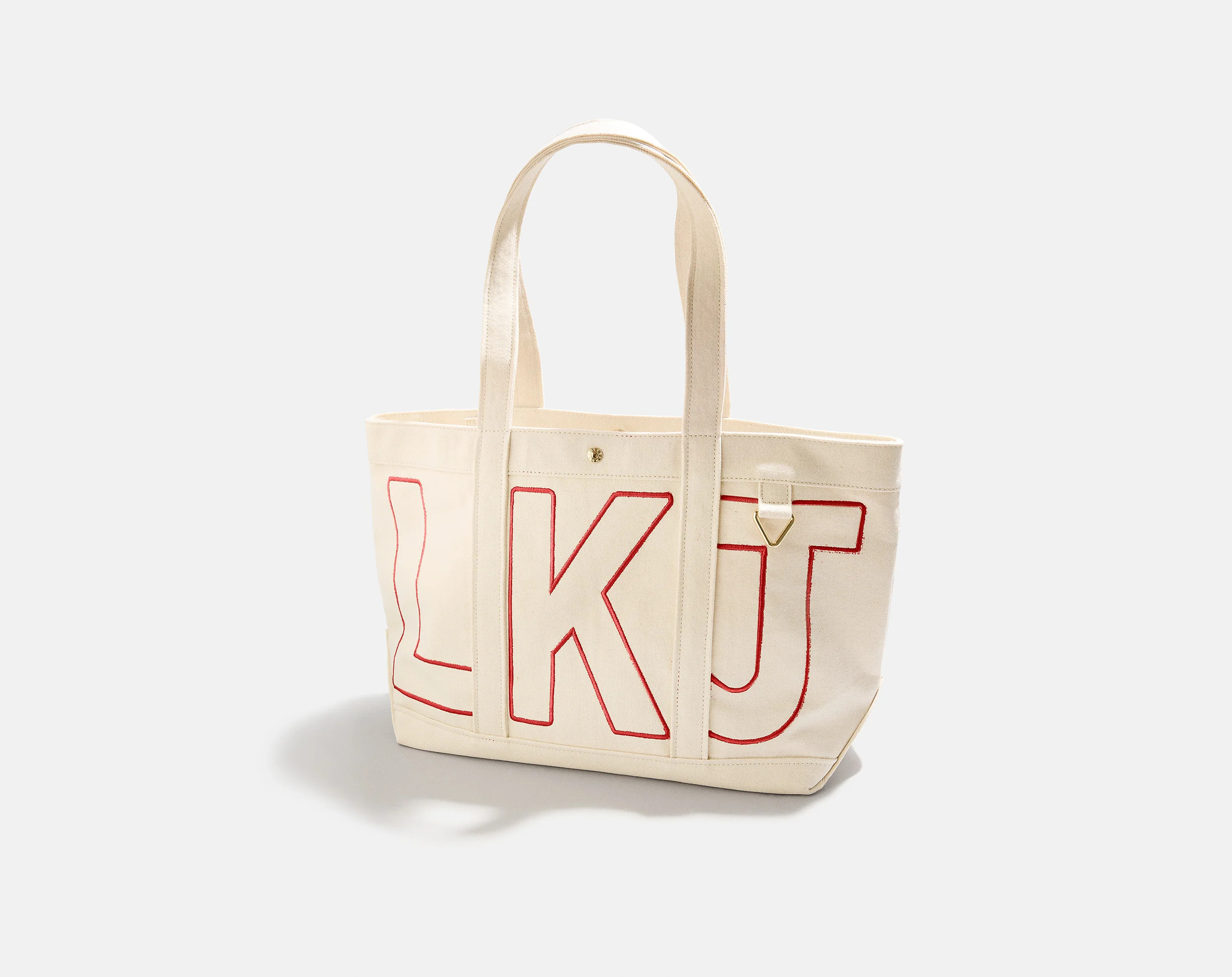 Custom Alpha Tote - Natural Sand | BaubleBar