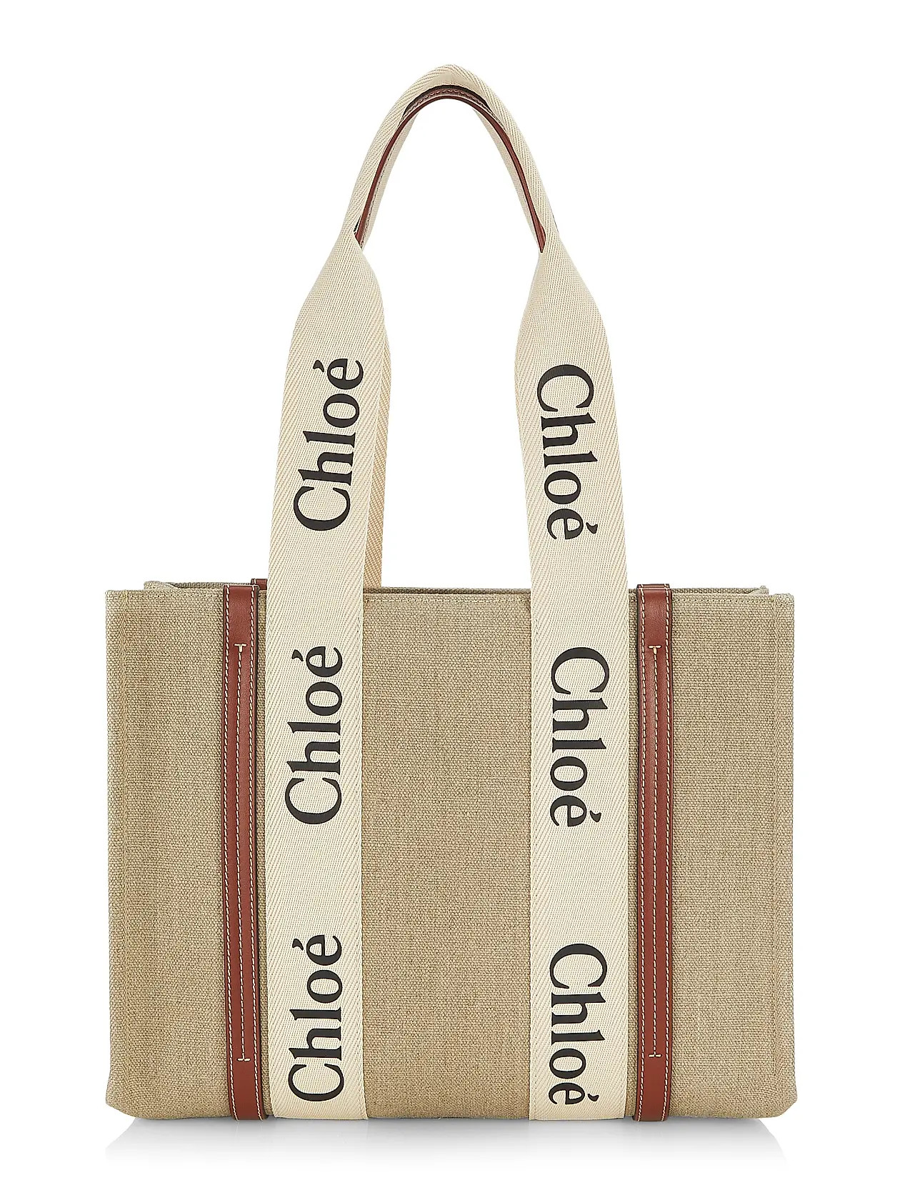 Woody Medium Logo Tote | Saks Fifth Avenue