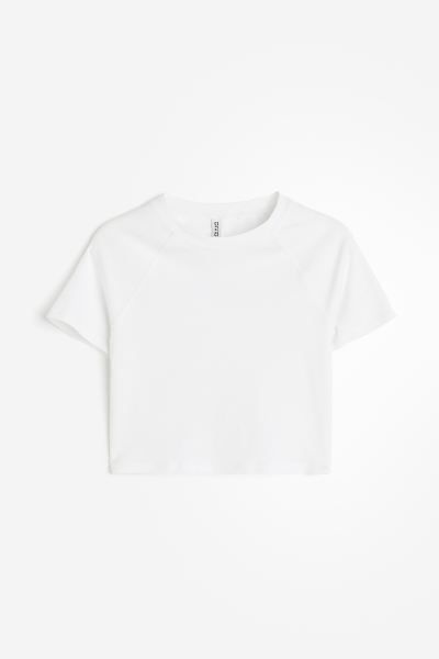 Cropped T-shirt | H&M (UK, MY, IN, SG, PH, TW, HK)