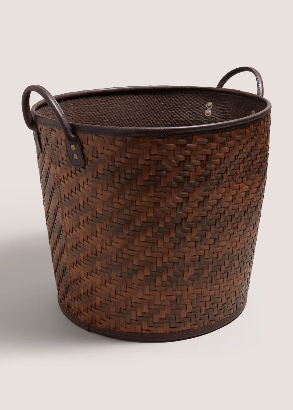 Dark Woven Urban Basket | Matalan (UK)