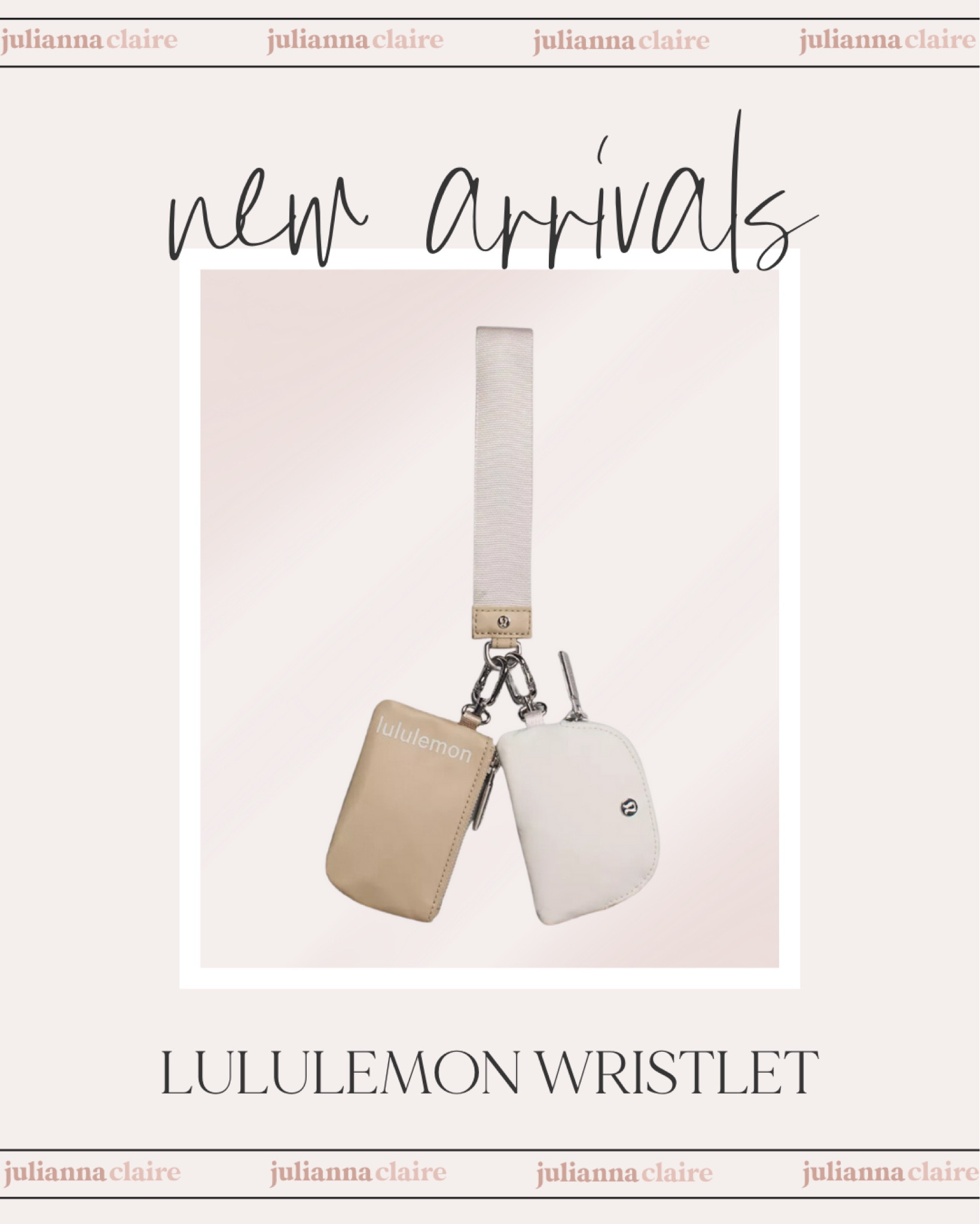 Dual Pouch Wristlet curated on LTK  Fitness fashion, Lululemon gifts, Pouch