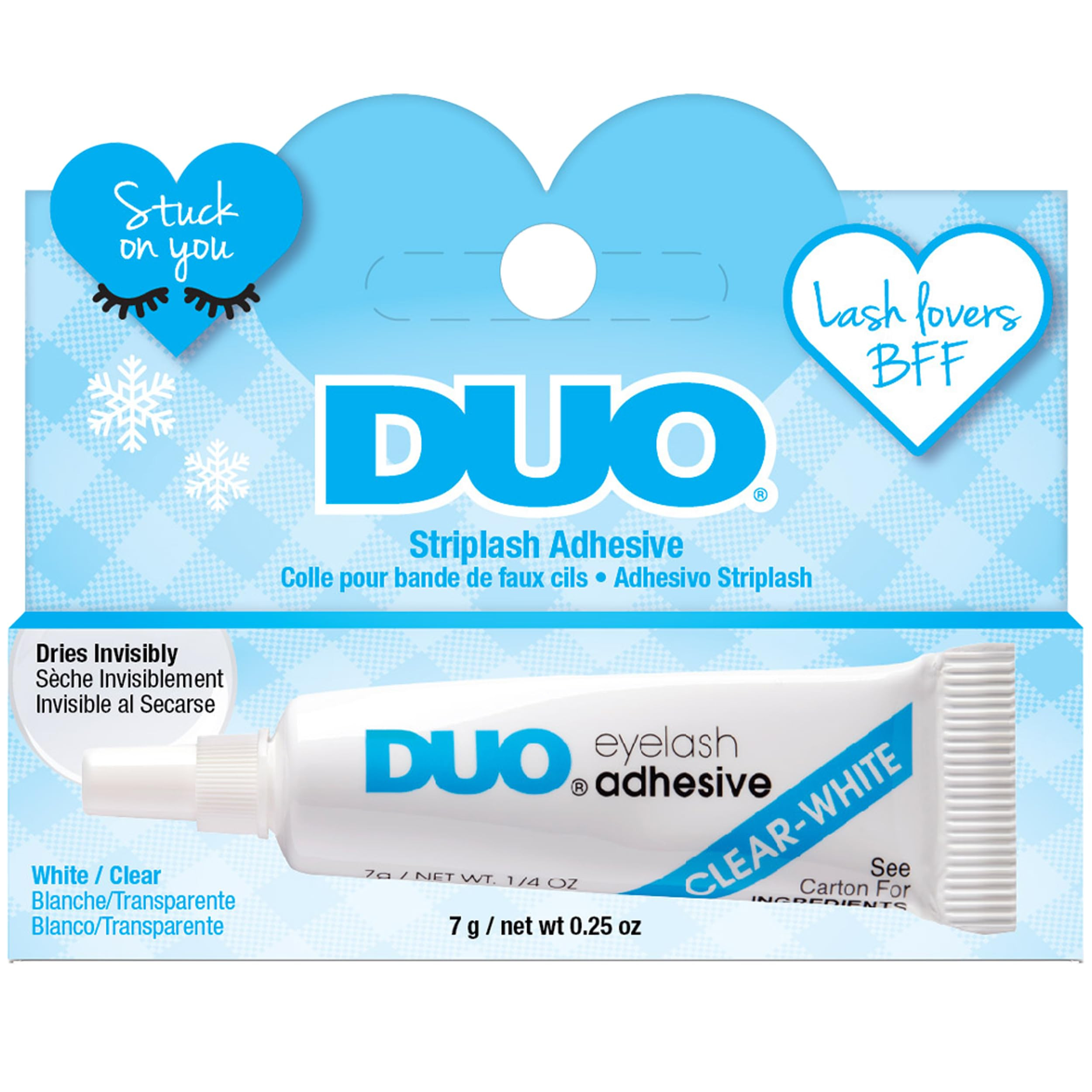 DUO Eyelash Glue for Clusters – Clear, Lash Cluster Glue, Waterproof & Long-Lasting Eyelash Adh... | Amazon (US)