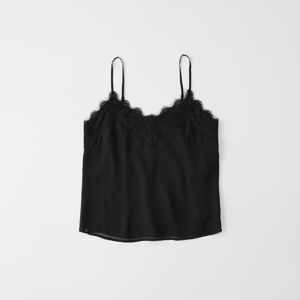 Lace Trim Cami | Abercrombie & Fitch US & UK