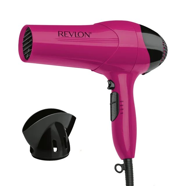 Revlon 1875W Ionic Hair Dryer, Berry | Walmart (US)