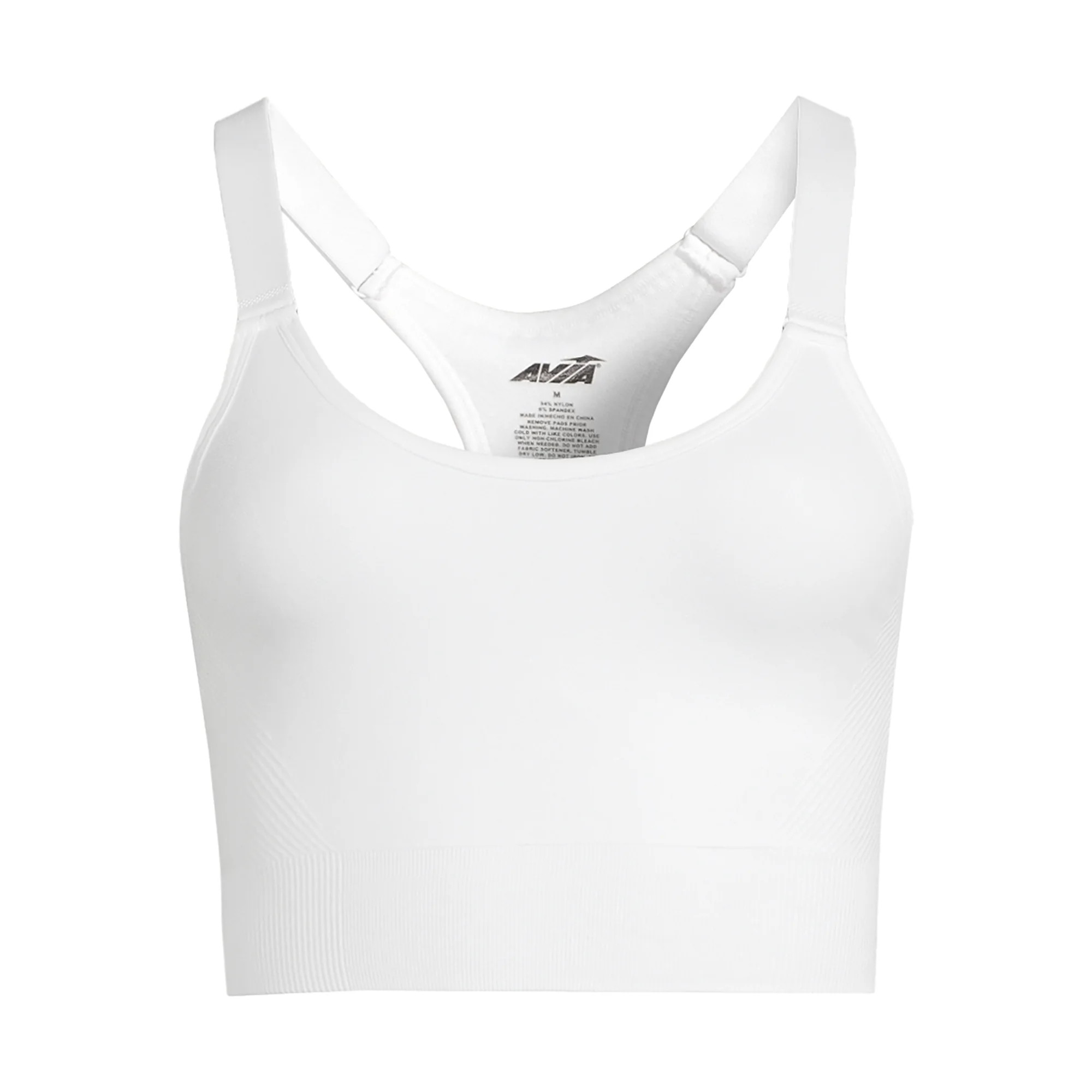 Avia Womens Low Support Seamless Keyhole Sports Bra, Sizes S-XXXL | Walmart (US)