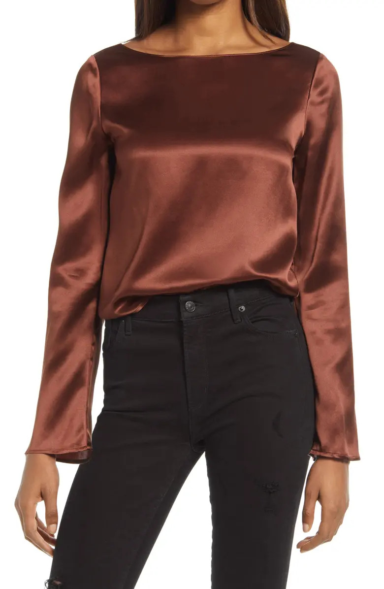 Reformation Wilde Silk Top | Nordstrom | Nordstrom