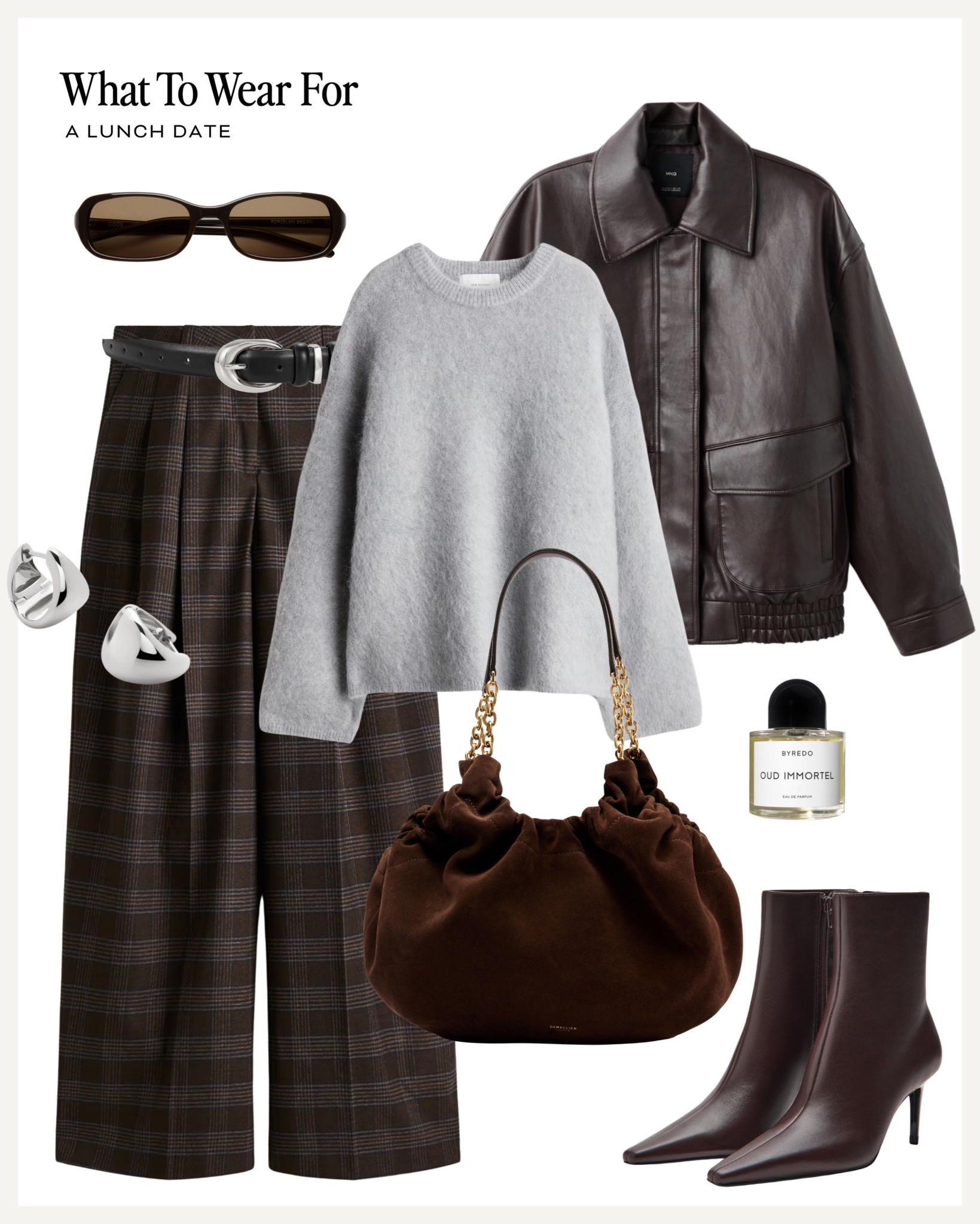 Trending: checks for autumn 🍂 

Check trousers / Zara new in / mohair knit / leather jacket / autumn style 

#LTKuk #LTKautumn