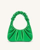 Gabbi Ruched Hobo Handbag - Grass Green | JW PEI US
