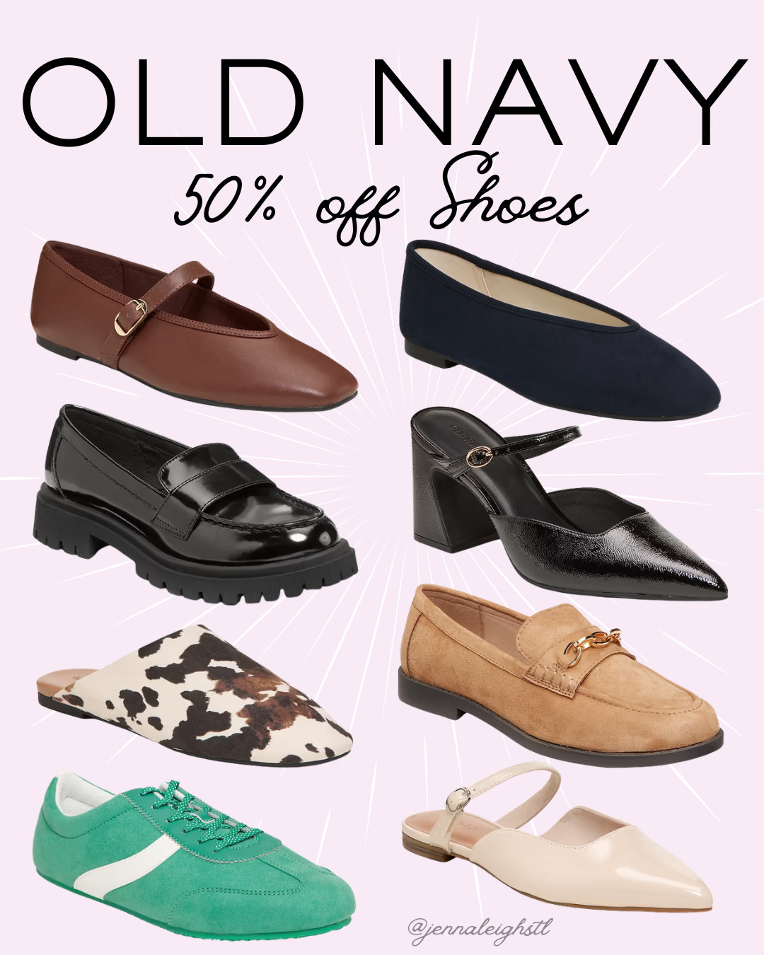Today only, shoes are 50% off at Old Navy! 🙌 And yes, that includes their new fall styles. Such a good time to grab those boots, loafers, sneakers, and other fall shoes you’ve been eyeing before the season really gets here. 

 #LTKSaleAlert #LTKMidsize