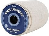 Darice 1971-15 Macrame Cord Natural Cotton 32-Ply 3mmX50yd | Amazon (US)