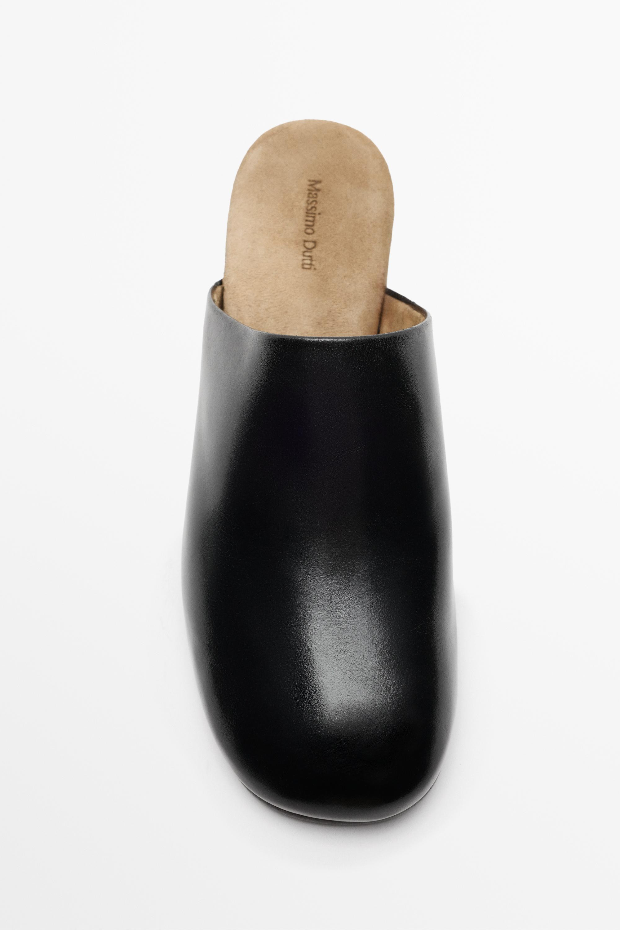 Soft leather mule | Massimo Dutti UK